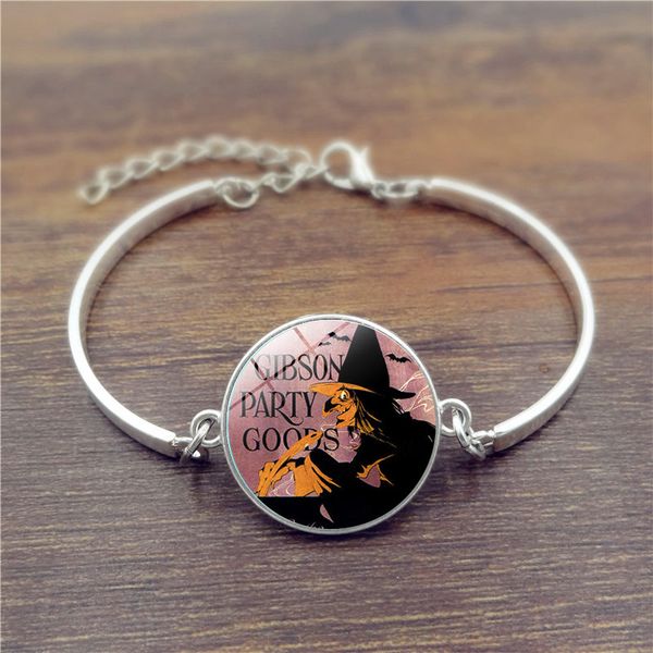 charm bracelets 2021 glass cabochon witch frightened halloween bangle party bracelet women men gift accesories jewelry, Golden;silver
charm bracelets 2021 glass cabochon witch frightened halloween bangle party bracelet women men gift accesories jewelry, Golden;silver