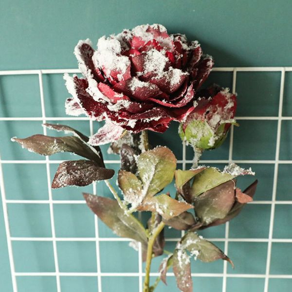 diy christmas snow peony silk hydrangeas artificial flower wedding flower for bride hand silk blooming peony fake flowers
diy christmas snow peony silk hydrangeas artificial flower wedding flower for bride hand silk blooming peony fake flowers