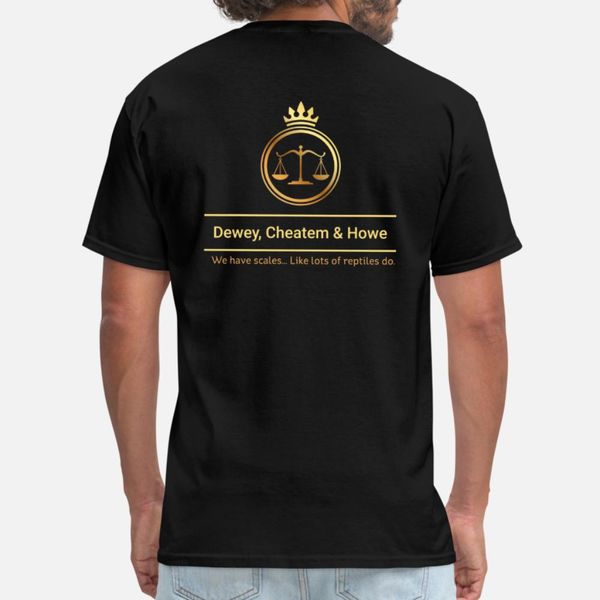 дьюи, cheatem howe адвокатское большой t shirt men персонализированные хлопок o-образным вырезом стандартный fit мода лето стиль тонкая руба
дьюи, cheatem howe адвокатское большой t shirt men персонализированные хлопок o-образным вырезом стандартный fit мода лето стиль тонкая руба