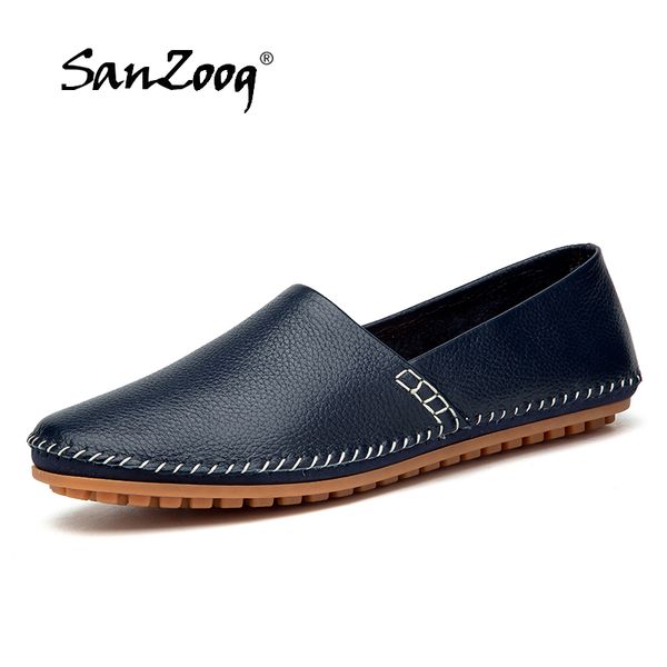 sanzoog brand men spiked loafers comfortable moccasins fashion men shoes leather new driving shoes big size 47, Black
sanzoog brand men spiked loafers comfortable moccasins fashion men shoes leather new driving shoes big size 47, Black