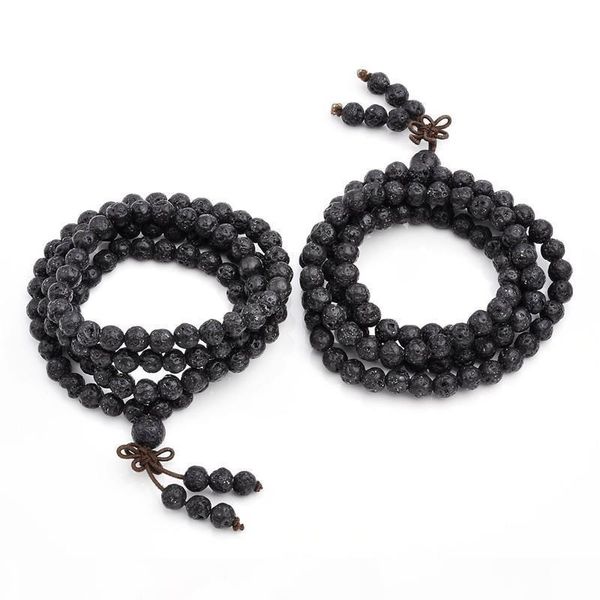 bead bracelets 6mm 8mm natural lava rock stone healing stone 108 buddhist prayer beads tibetan mala bracelet necklace, Black
bead bracelets 6mm 8mm natural lava rock stone healing stone 108 buddhist prayer beads tibetan mala bracelet necklace, Black