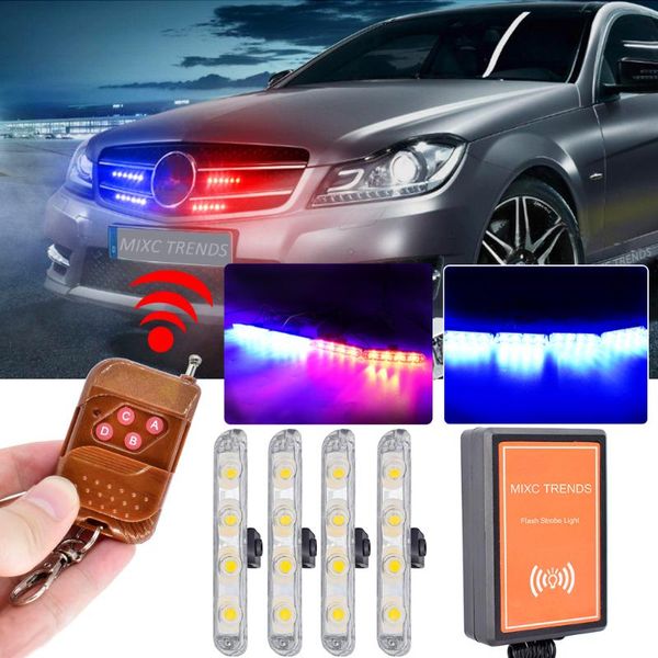 4x4 led strobe warning light wireless remote for car truck motorcycle emergency drl day running ambulance firemen light
4x4 led strobe warning light wireless remote for car truck motorcycle emergency drl day running ambulance firemen light