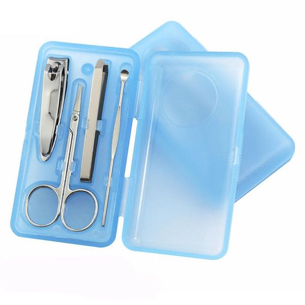 4 in 1 multifunction nail clipper set carbon steel manicure tools with plastic box random color
4 in 1 multifunction nail clipper set carbon steel manicure tools with plastic box random color
