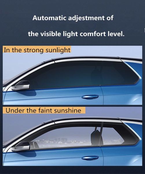 20%-75% pchromic film auto nano ceramic solar window tint film / uv protection tinted car window 1.52x20m
20%-75% pchromic film auto nano ceramic solar window tint film / uv protection tinted car window 1.52x20m