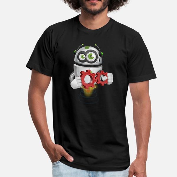 robot icon gears t shirt men personalized 100% cotton o-neck fit crazy casual summer style slim shirt
robot icon gears t shirt men personalized 100% cotton o-neck fit crazy casual summer style slim shirt