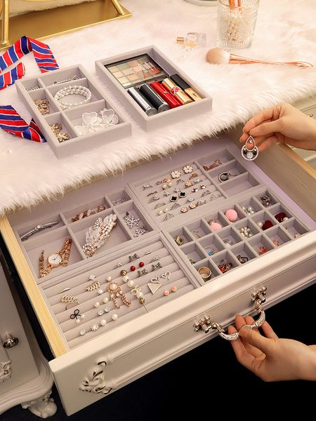 easy drawer jewelry дисплей для хранения tray украшения организатор косметические box серьги кольца holder упаковка ожерелье стенд mx200810, Black
easy drawer jewelry дисплей для хранения tray украшения организатор косметические box серьги кольца holder упаковка ожерелье стенд mx200810, Black