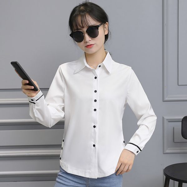 women's blouses & shirts women elegant white shirt plus size xxxl korean fashion striped blusas mujer de moda 2021
women's blouses & shirts women elegant white shirt plus size xxxl korean fashion striped blusas mujer de moda 2021