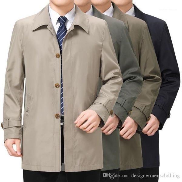 designer trench coats lapel neck long sleeve outerwear casual middleaged and elder coats autumn mens business, Tan;black
designer trench coats lapel neck long sleeve outerwear casual middleaged and elder coats autumn mens business, Tan;black