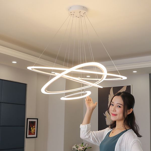 modern led chandelier for living room triangle circle white led chandeliers lights kitchen dining room bedroom pendant lamps, Silver
modern led chandelier for living room triangle circle white led chandeliers lights kitchen dining room bedroom pendant lamps, Silver
