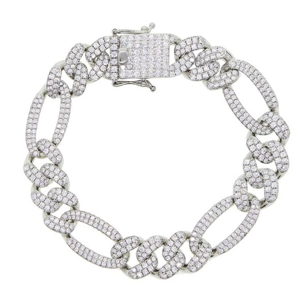 2020 new 12mm iced out cubic zirconia figaro chain bracelet silver color prong miami cuban china cz bracelet men hip hop jewelry, Golden;silver
2020 new 12mm iced out cubic zirconia figaro chain bracelet silver color prong miami cuban china cz bracelet men hip hop jewelry, Golden;silver