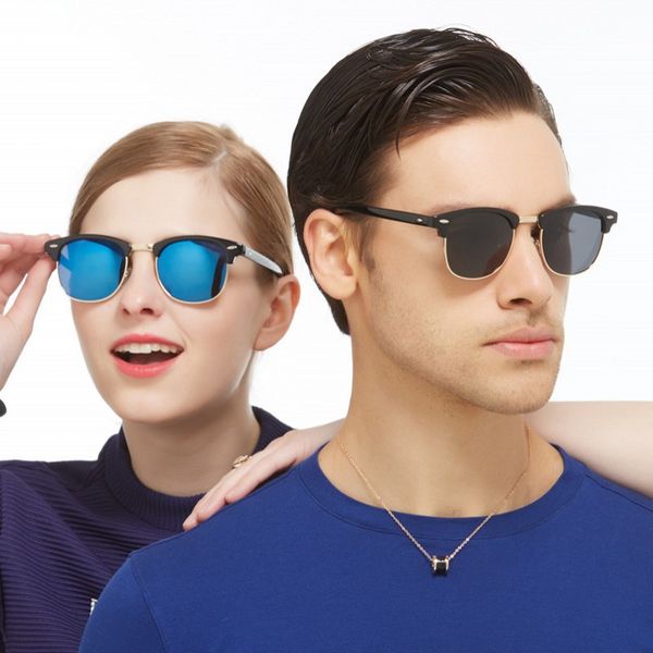 leonlion polarized semi-rimless sunglasses women/men polarized uv400 classic brand designer retro gafas, White;black
leonlion polarized semi-rimless sunglasses women/men polarized uv400 classic brand designer retro gafas, White;black