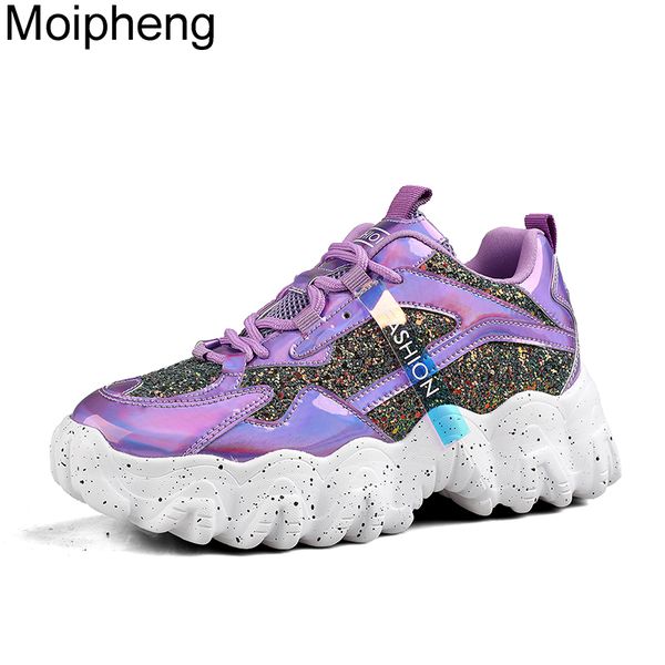 moipheng кроссовки женщин 2020 мода платформа вулканизированной обуви bling дышащий коренастый кроссовки фиолетовый размер 41 zapatillas muj, Black
moipheng кроссовки женщин 2020 мода платформа вулканизированной обуви bling дышащий коренастый кроссовки фиолетовый размер 41 zapatillas muj, Black