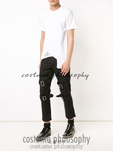27-44 2020 new men's clothing plus size male slim skinny pants ankle length trousers pencil pants jeans stage singer costumes, Black
27-44 2020 new men's clothing plus size male slim skinny pants ankle length trousers pencil pants jeans stage singer costumes, Black