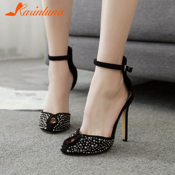 karin 2020 new design thin high heels summer sandals woman shoes buckle strap rivet cover heelfashion party shoes women, Black
karin 2020 new design thin high heels summer sandals woman shoes buckle strap rivet cover heelfashion party shoes women, Black