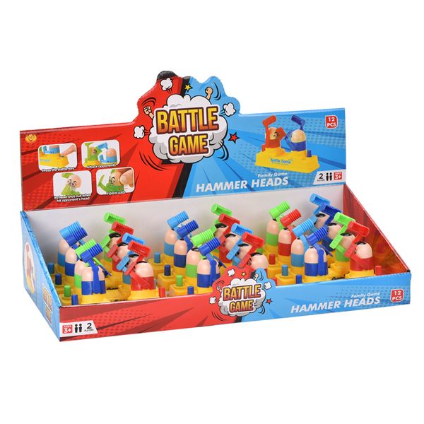 novel and interesting attack and defense game knock head toy anti-pressure family entertainment interactive creative education toy
novel and interesting attack and defense game knock head toy anti-pressure family entertainment interactive creative education toy