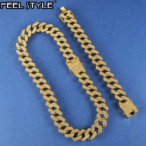 hip hop 20mm bling + iced out alloy rhinestones prong cuban link chain bracelet necklace for men jewelry, Silver
hip hop 20mm bling + iced out alloy rhinestones prong cuban link chain bracelet necklace for men jewelry, Silver