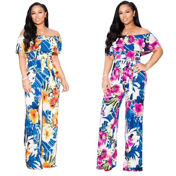 fashion printed casual ladies jumpsuit slim ruffled word collar off-shoulder super large size ladies jumpsuit 9180(no belt, Blue
fashion printed casual ladies jumpsuit slim ruffled word collar off-shoulder super large size ladies jumpsuit 9180(no belt, Blue