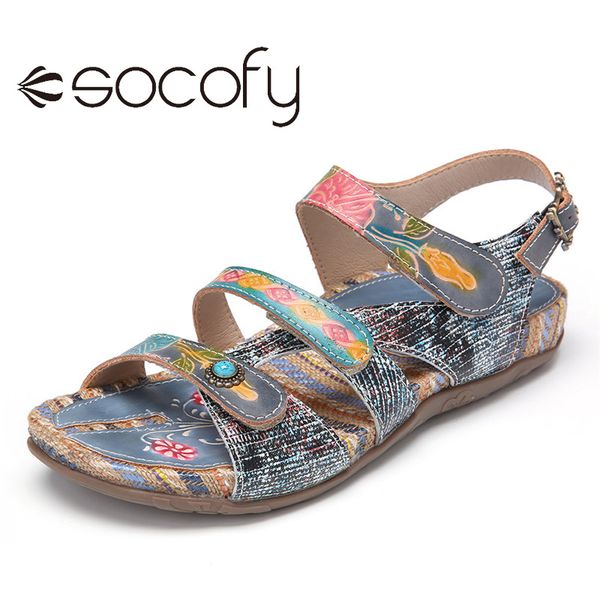 socofy women ethnic style sandals buckle beaded floral splicing casual outdoor beach flat sandals leather knitted shoes 2020, Black
socofy women ethnic style sandals buckle beaded floral splicing casual outdoor beach flat sandals leather knitted shoes 2020, Black