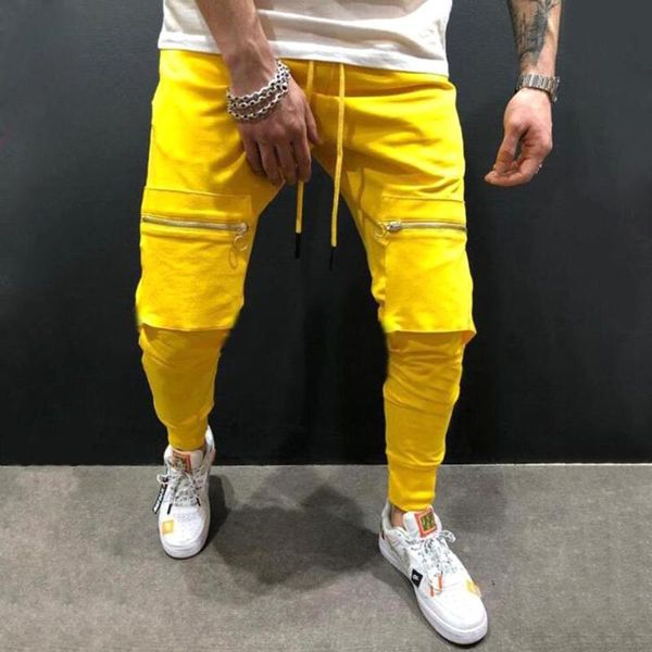 jogging men solid color big pockets patchwork hip hop long pants jogging sports trousers casual slim sweatpants, Black
jogging men solid color big pockets patchwork hip hop long pants jogging sports trousers casual slim sweatpants, Black