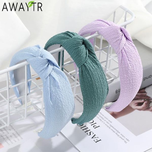 awaytr woman solid color knotted headband folds wide elastic hairbands bow girls hair hoops bands tie headdress hair accessories
awaytr woman solid color knotted headband folds wide elastic hairbands bow girls hair hoops bands tie headdress hair accessories