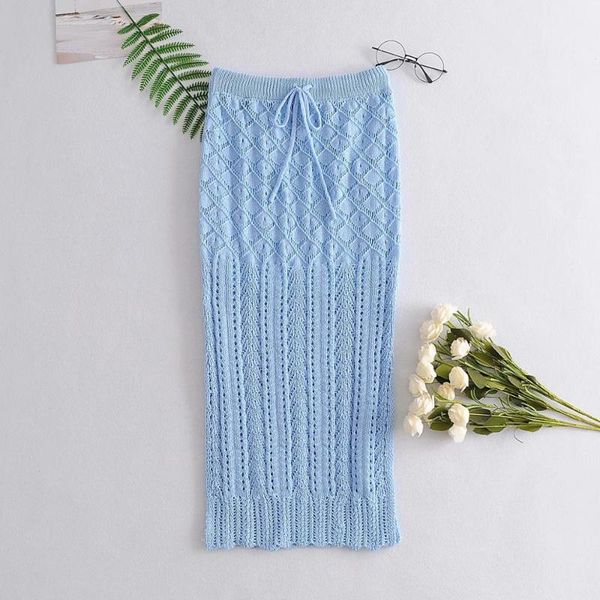 2020 new women fashion hollow out side split mesh midi skirt faldas mujer ladies chic elastic waist pencil mid-calf skirt qun657, Black
2020 new women fashion hollow out side split mesh midi skirt faldas mujer ladies chic elastic waist pencil mid-calf skirt qun657, Black