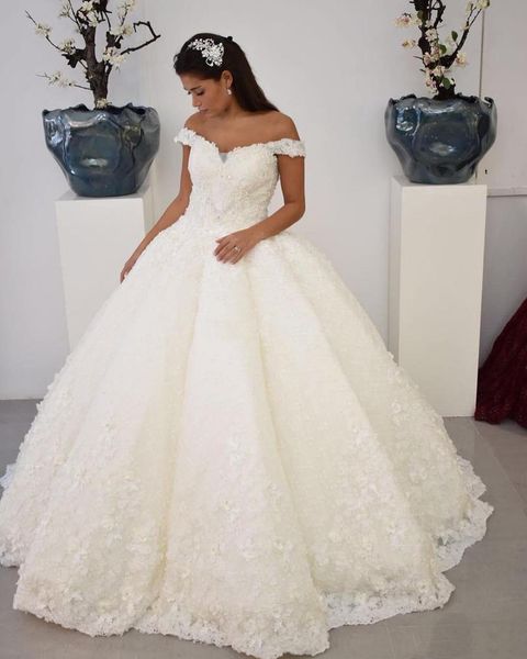 retro dubai off shoulder lace ball gown wedding dresses 2021 with beaded appliques sweep train plus size vintage designer bridal gowns, White
retro dubai off shoulder lace ball gown wedding dresses 2021 with beaded appliques sweep train plus size vintage designer bridal gowns, White