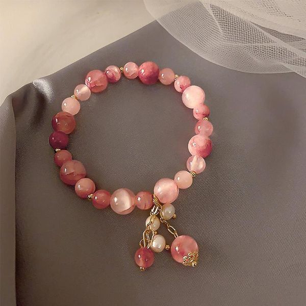 1 pcs fashion natural crystal elastic bracelet simple style crystal charm bead bracelet women jewelry accessories, Golden;silver
1 pcs fashion natural crystal elastic bracelet simple style crystal charm bead bracelet women jewelry accessories, Golden;silver