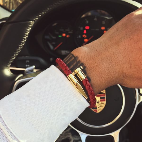 men/charm/leather/stainless steel/luxury/men bracelet charm gold handmade men jewelry gold bracelets&bangle, White
men/charm/leather/stainless steel/luxury/men bracelet charm gold handmade men jewelry gold bracelets&bangle, White