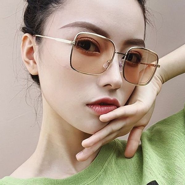 vintage square metal women sunglasses classic fashion mirror anti-reflective men sun glasses new brands glasses uv400, White;black
vintage square metal women sunglasses classic fashion mirror anti-reflective men sun glasses new brands glasses uv400, White;black