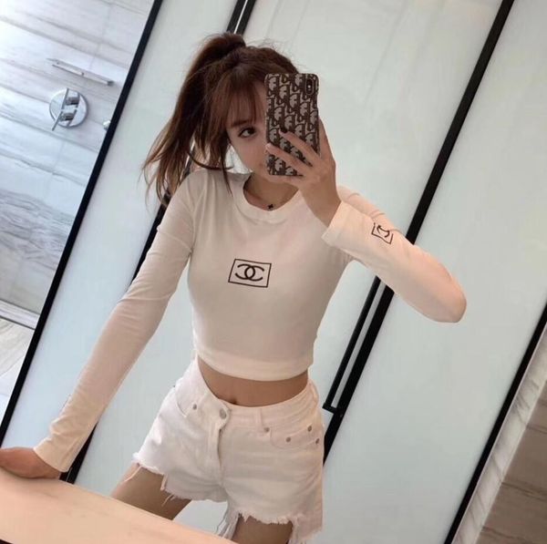2020 стиль дизайна женской осени зима undershirt web знаменитость в том же стиле с длинным рукавом тонкой футболки сексуальной богини блуза, White
2020 стиль дизайна женской осени зима undershirt web знаменитость в том же стиле с длинным рукавом тонкой футболки сексуальной богини блуза, White