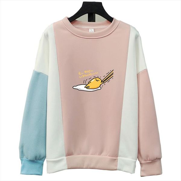 женщины толстовки осень зима kawaii gudetama печать аниме мультфильм руно сыпучие harajuku контрастные цвета толстовки clothings, Black
женщины толстовки осень зима kawaii gudetama печать аниме мультфильм руно сыпучие harajuku контрастные цвета толстовки clothings, Black
