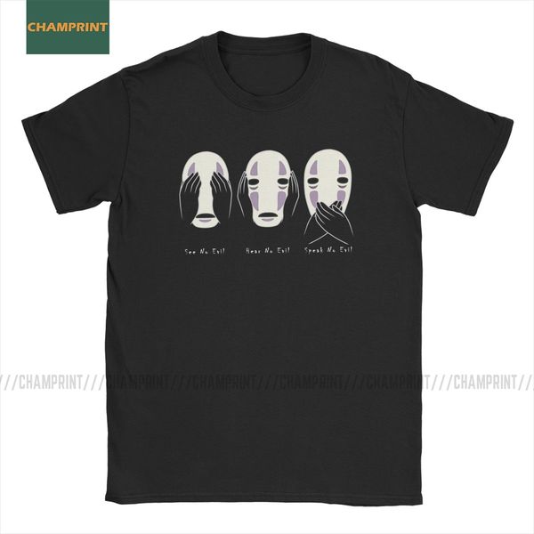 no evil no face spirited away men t shirts ghibli haku totoro manga miyazaki hayao tee short sleeve t-shirt cotton plus size
no evil no face spirited away men t shirts ghibli haku totoro manga miyazaki hayao tee short sleeve t-shirt cotton plus size