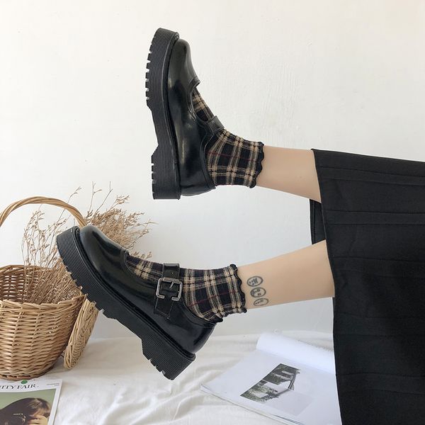 retro woman shoes all-match female footwear 2020 fashion women's casual sneaker oxfords british style round toe dress modis, Black
retro woman shoes all-match female footwear 2020 fashion women's casual sneaker oxfords british style round toe dress modis, Black