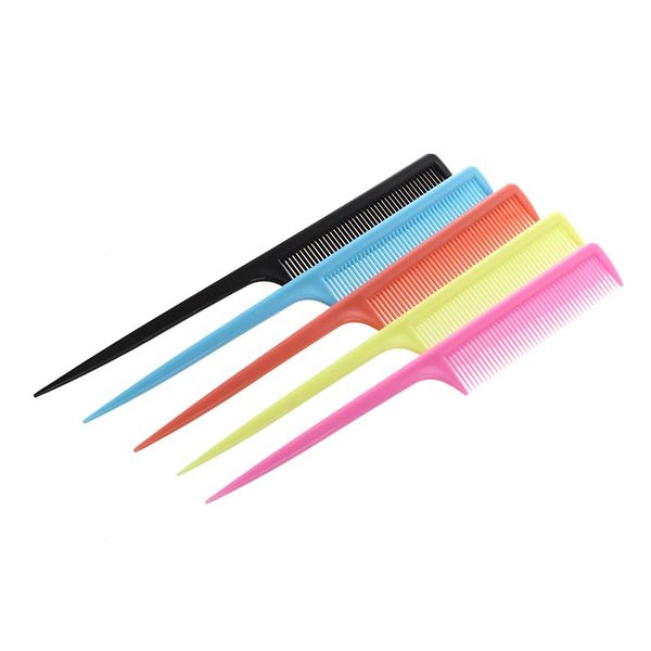 20pcs plastic toothed rat tail combs for hairdressing pointed hair styling ,color random (red purple pink yellow blue), Silver
20pcs plastic toothed rat tail combs for hairdressing pointed hair styling ,color random (red purple pink yellow blue), Silver