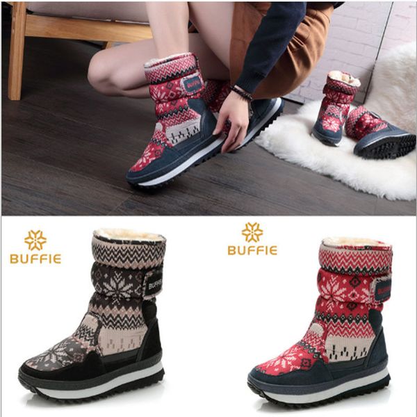 women's boots women's snow boots 's motorcycle leisure shoes warm short, Black