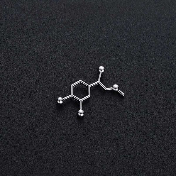 adrenaline molecule pin scinece biology teacher gold color pins metal fashion jewelry beautiful brooches women gift, Gray
adrenaline molecule pin scinece biology teacher gold color pins metal fashion jewelry beautiful brooches women gift, Gray