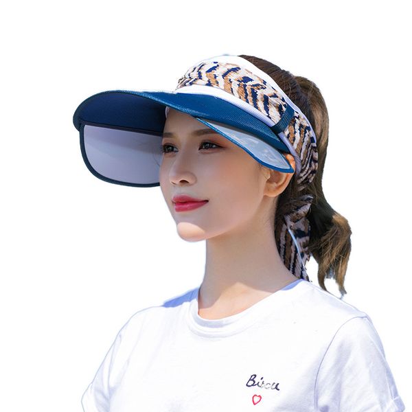 size adjustablewomen's uv riding sunglasses outdoor sports sun hat female summer sun hat empty ladies beach, Blue;gray
size adjustablewomen's uv riding sunglasses outdoor sports sun hat female summer sun hat empty ladies beach, Blue;gray