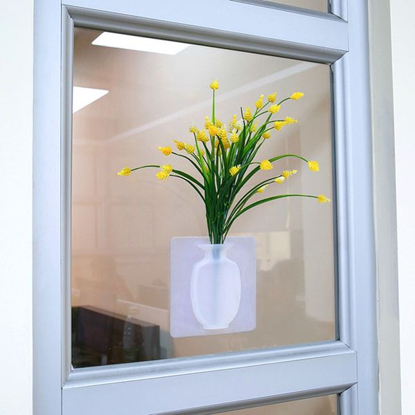 vases silicone sticky vase stick on the wall flower pot magic plant container for home offices decorations
vases silicone sticky vase stick on the wall flower pot magic plant container for home offices decorations