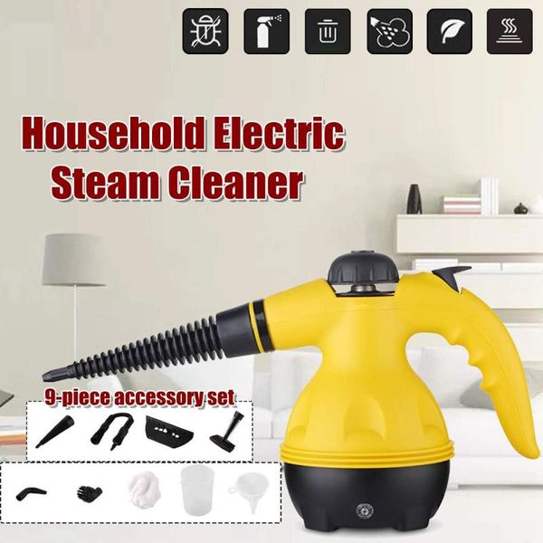 electric steam cleaner portable handheld steamer household home office room cleaning appliances attachments kitchen brush tool
electric steam cleaner portable handheld steamer household home office room cleaning appliances attachments kitchen brush tool