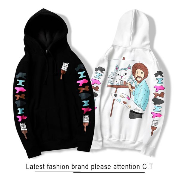 hoodie male and female middle finger cat snow mountain painting paint pattern pullover cotton plus velvet leisure hip hop sweatshirt new sty, Black
hoodie male and female middle finger cat snow mountain painting paint pattern pullover cotton plus velvet leisure hip hop sweatshirt new sty, Black
