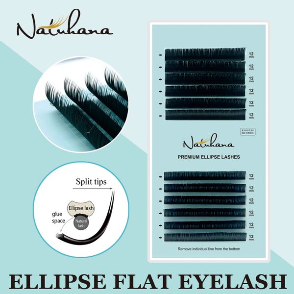 natuhana new matte flat eyelash extensions individual mink softer ellipse flat eyelashes split tips ligher volume looking lashes
natuhana new matte flat eyelash extensions individual mink softer ellipse flat eyelashes split tips ligher volume looking lashes