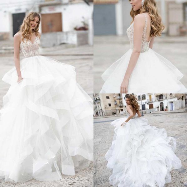 naviblue 2021 wedding dresses v neck lace appliques sequins bridal gowns custom made backless sweep train a-line wedding dress, White
naviblue 2021 wedding dresses v neck lace appliques sequins bridal gowns custom made backless sweep train a-line wedding dress, White