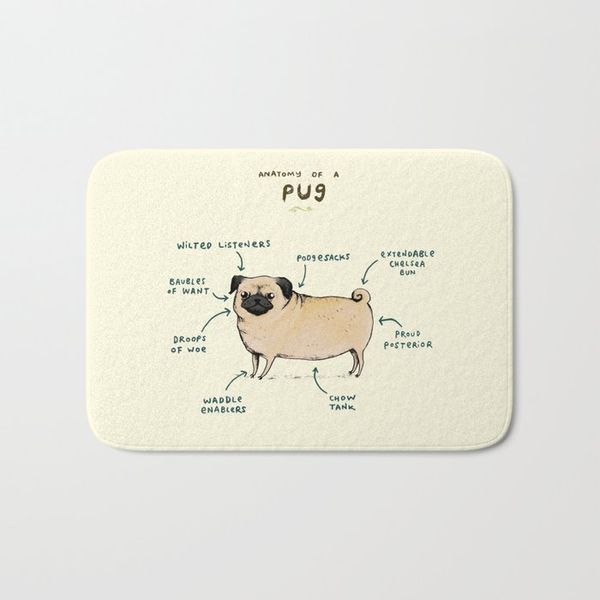 bath mats bathroom rugs anatomy of a pug mat flannel absorbent non slip doormat entrance door room easter 40x60
bath mats bathroom rugs anatomy of a pug mat flannel absorbent non slip doormat entrance door room easter 40x60