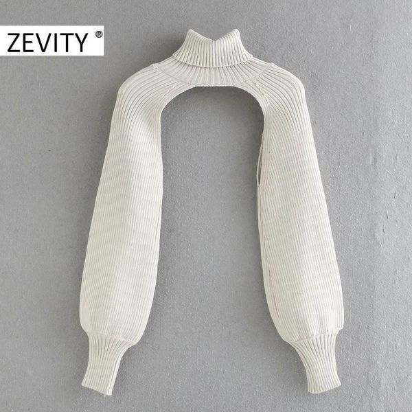 zevity new women high street turtleneck collar knitting sweater female long sleeve casual sweaters chic pullover s407, White;black
zevity new women high street turtleneck collar knitting sweater female long sleeve casual sweaters chic pullover s407, White;black