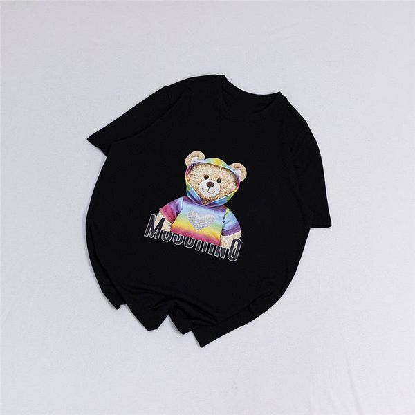 2020 mens women t shirt summer fashion tees breathable loose shorts sleeves bears animals pattern t shirts long clothing, White
2020 mens women t shirt summer fashion tees breathable loose shorts sleeves bears animals pattern t shirts long clothing, White