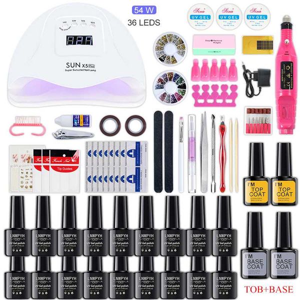 Acrylic nail kit with uv lamp nail kit professional set acrylic set UV LED lamp drying 10/12/18pcs gel polish
Acrylic nail kit with uv lamp nail kit professional set acrylic set UV LED lamp drying 10/12/18pcs gel polish