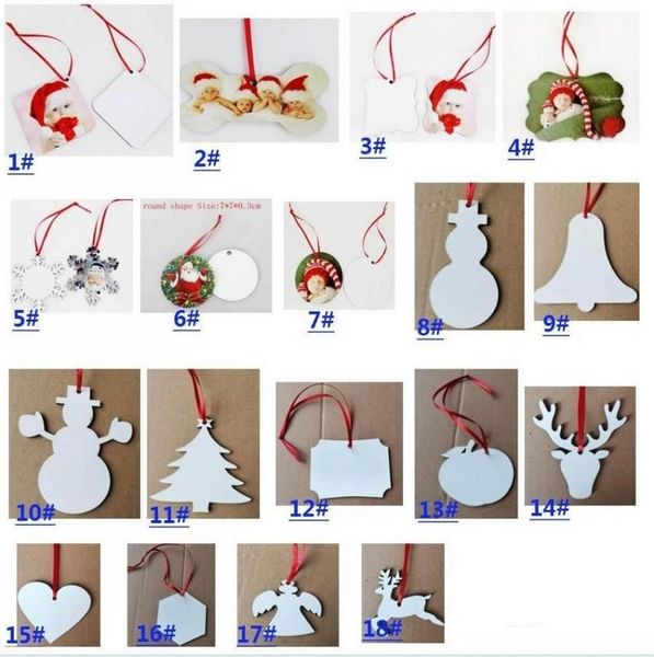 18 styles sublimation mdf christmas ornaments decorations round square shape decorations transfer printing blank consumable fy4266
18 styles sublimation mdf christmas ornaments decorations round square shape decorations transfer printing blank consumable fy4266