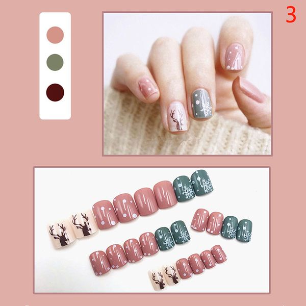 24pcs/set colorful false nails fake nail stickers full cover nail art with glue, Red;gold
24pcs/set colorful false nails fake nail stickers full cover nail art with glue, Red;gold