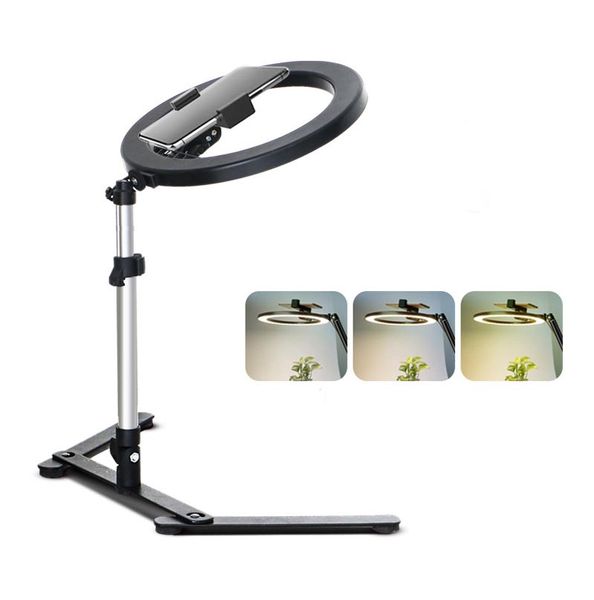 new arrival deskphone cradle bluetooth remote control anti-shake stabilizers mobile phone overhead bracket with ring fill light
new arrival deskphone cradle bluetooth remote control anti-shake stabilizers mobile phone overhead bracket with ring fill light