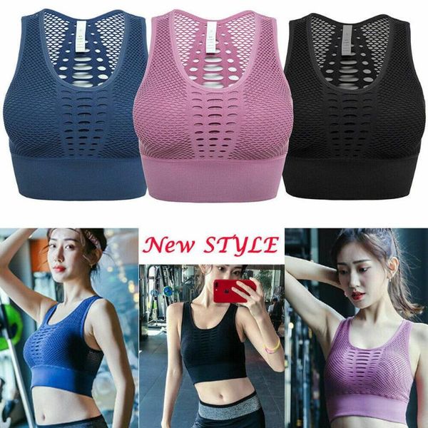 gym clothing 1pc yoga sports shaping vest for women's mesh padded bra crop workout fitness shaper running clothes, White;black
gym clothing 1pc yoga sports shaping vest for women's mesh padded bra crop workout fitness shaper running clothes, White;black